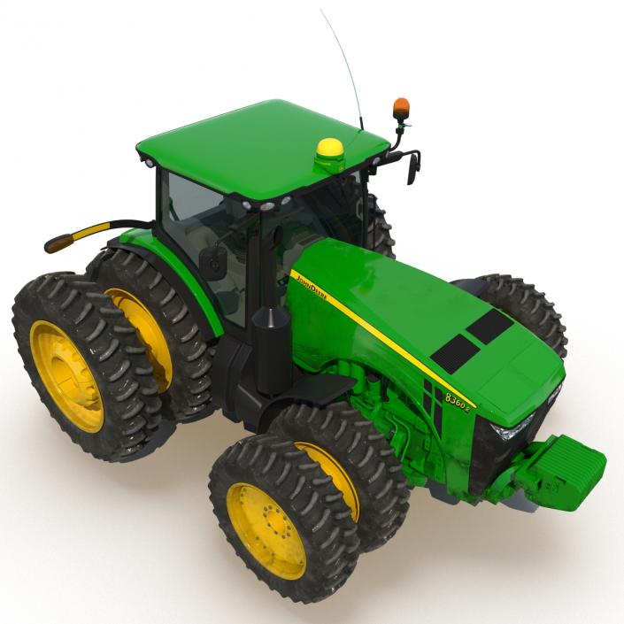 Tractor John Deere 8RT 3D