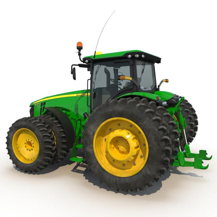 Tractor John Deere 8RT 3D