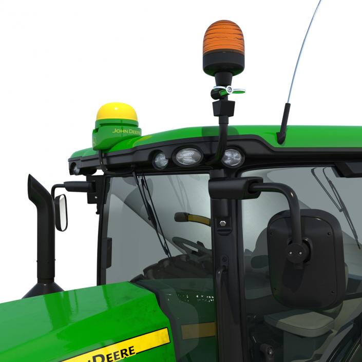 Tractor John Deere 8RT 3D