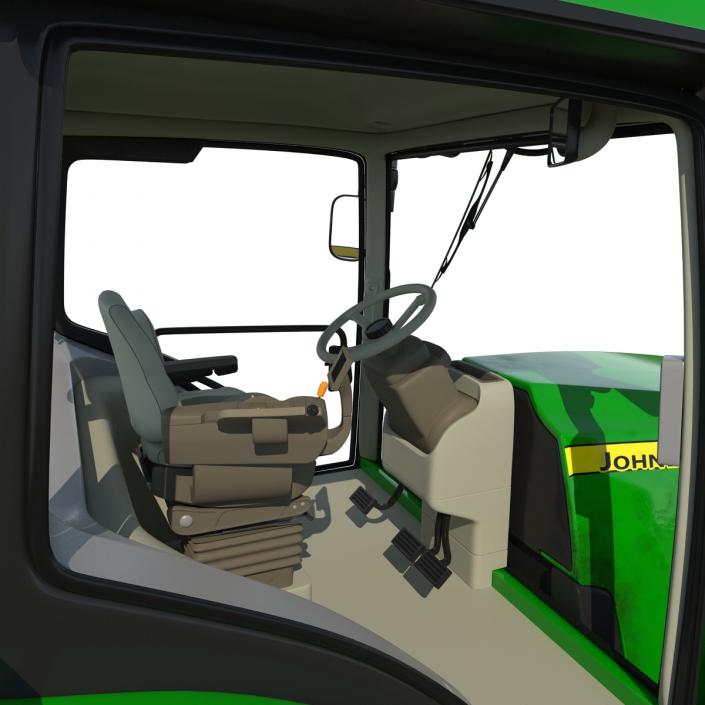 Tractor John Deere 8RT 3D