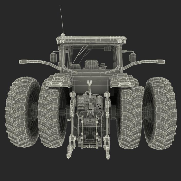 Tractor John Deere 8RT 3D