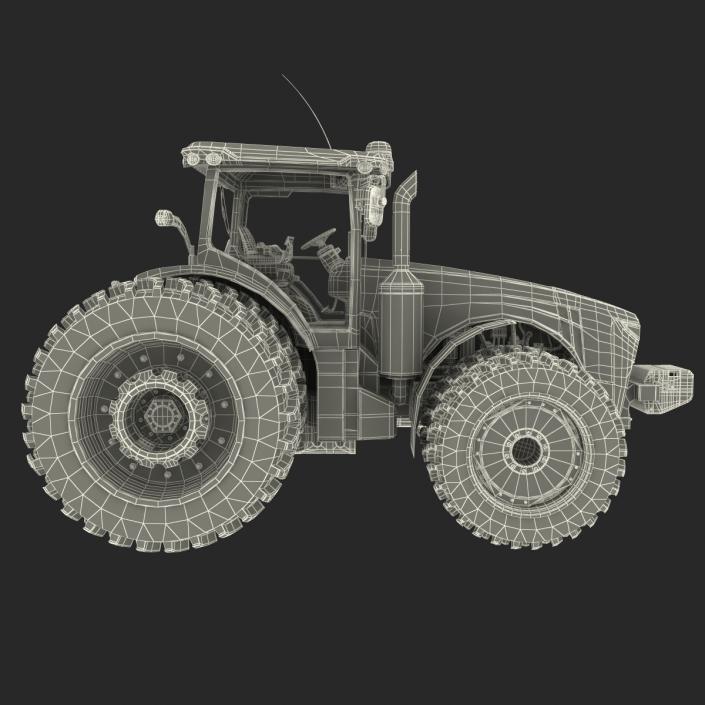 Tractor John Deere 8RT 3D