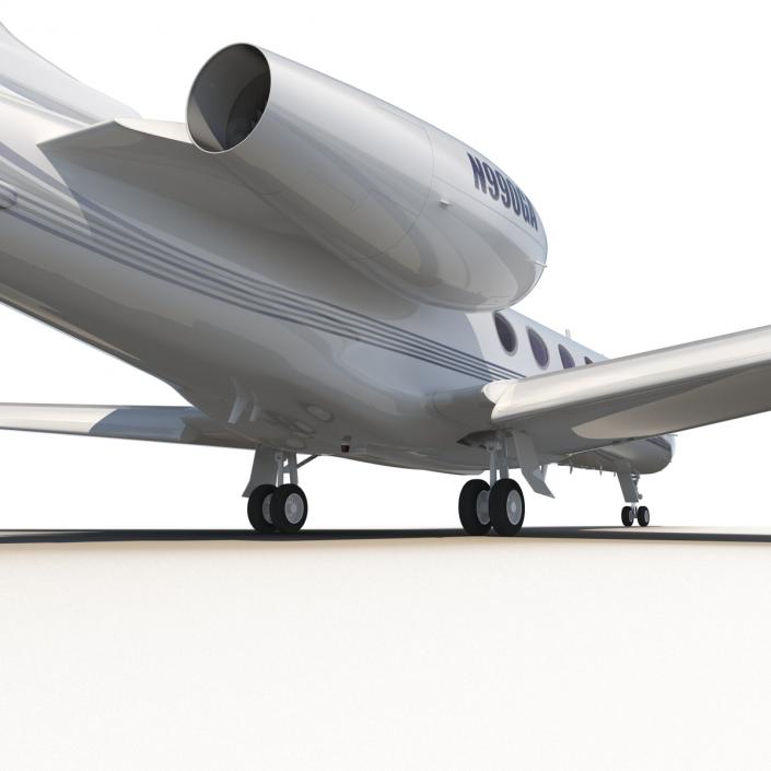 Gulfstream G450 Rigged 3D