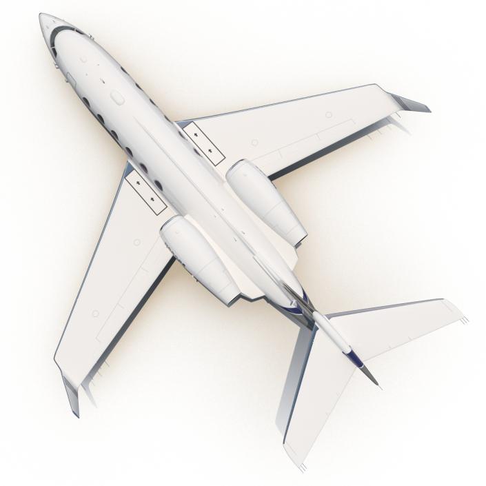 Gulfstream G450 Rigged 3D