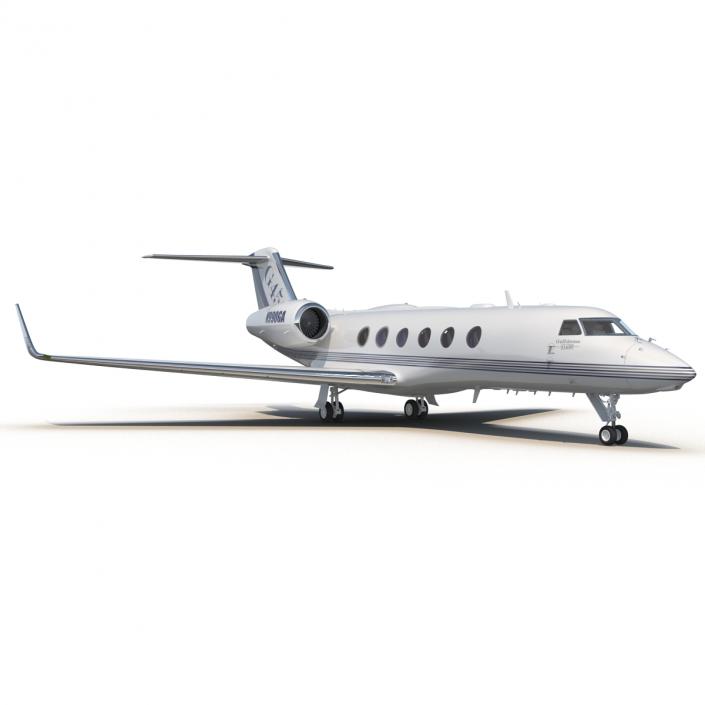 Gulfstream G450 Rigged 3D