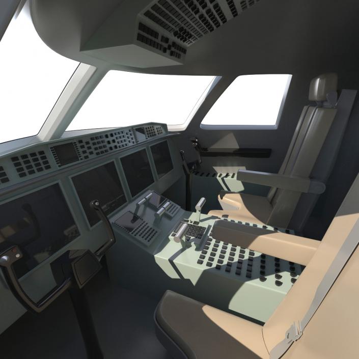 Gulfstream G450 Rigged 3D