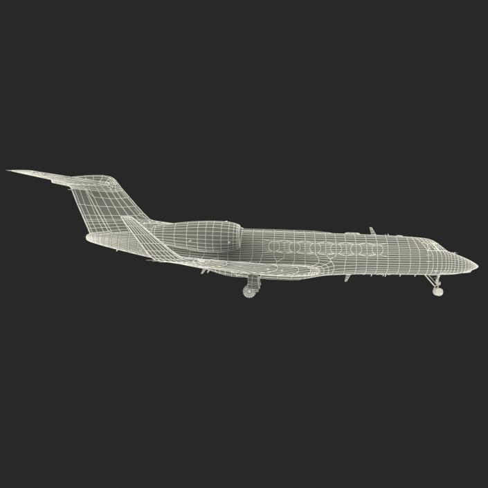 Gulfstream G450 Rigged 3D