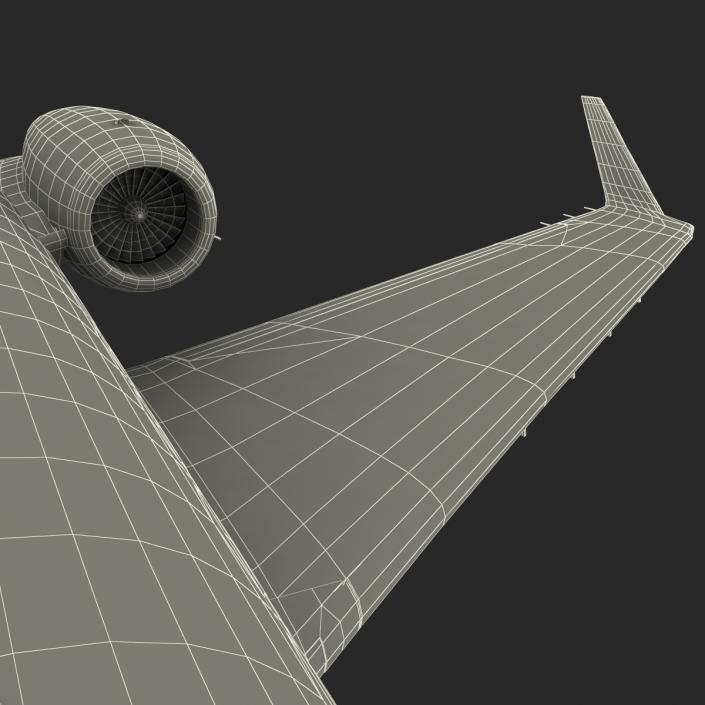 Gulfstream G450 Rigged 3D