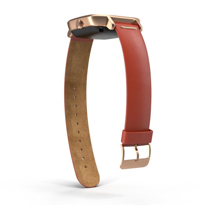 Smartwatch Asus ZenWatch 2 Leather Band 3D model