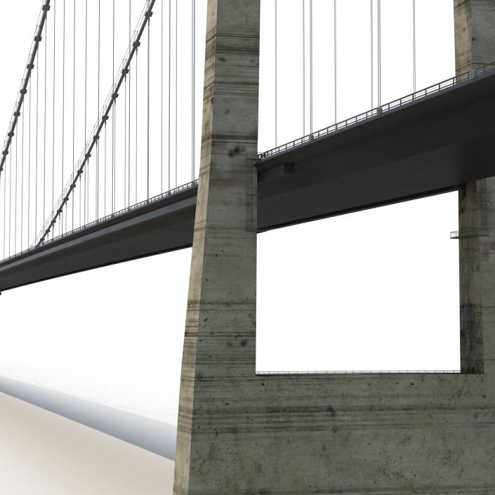 3D Great Belt Fixed Link Bridge model