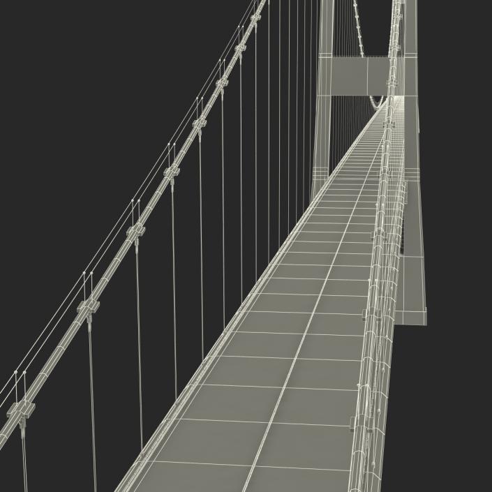 3D Great Belt Fixed Link Bridge model