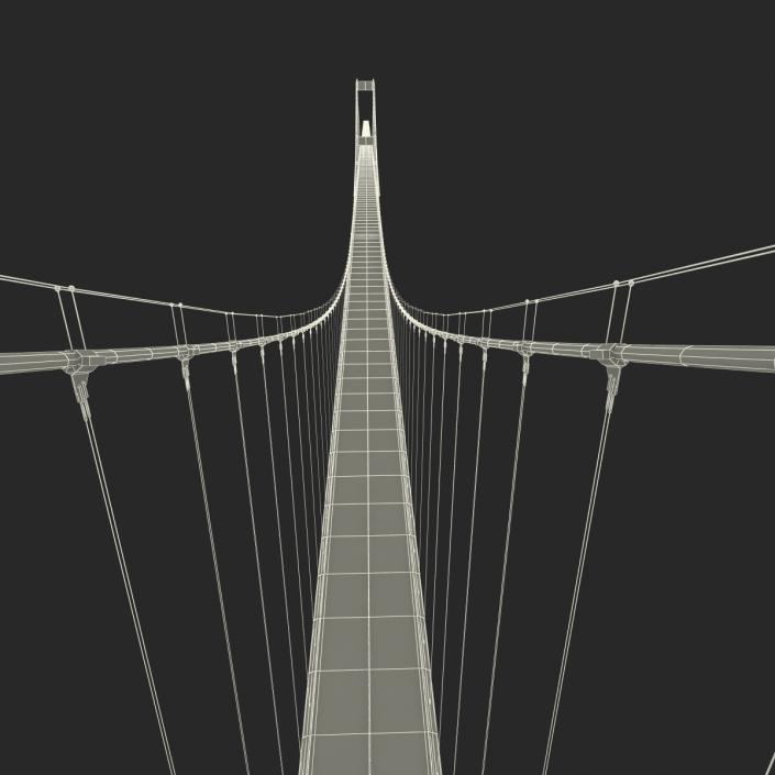 3D Great Belt Fixed Link Bridge model