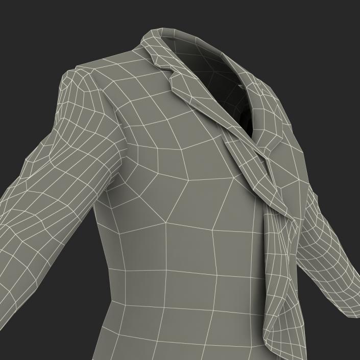 Women Suit Jacket 3 3D model