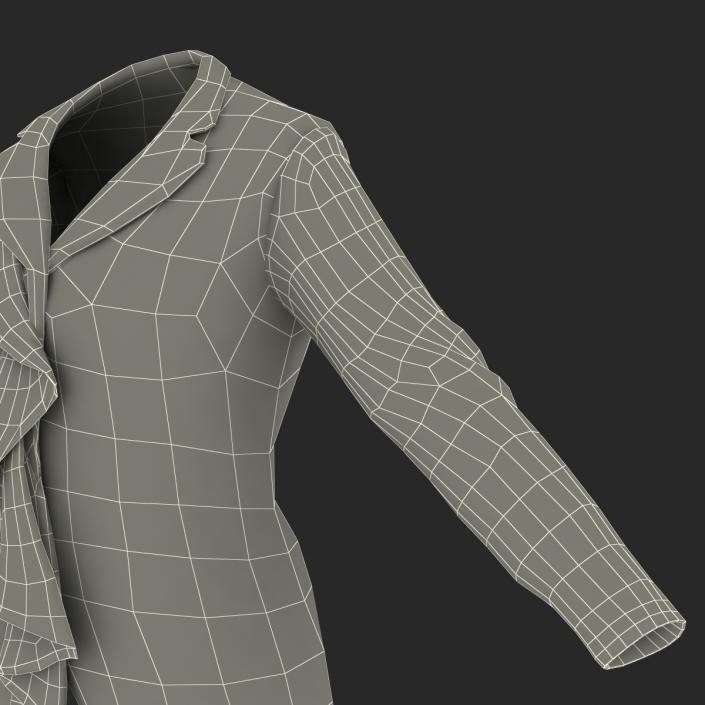 Women Suit Jacket 3 3D model