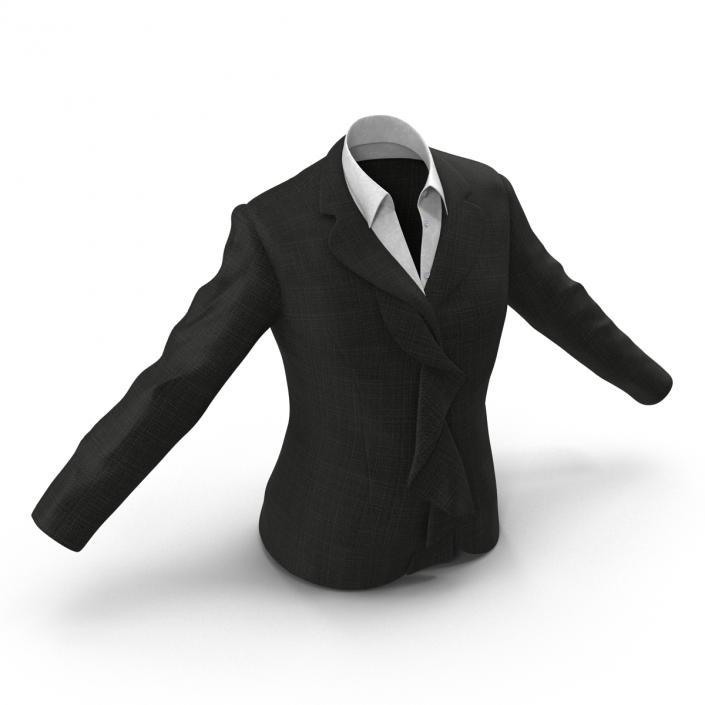 Women Suit Jacket 2 3D model