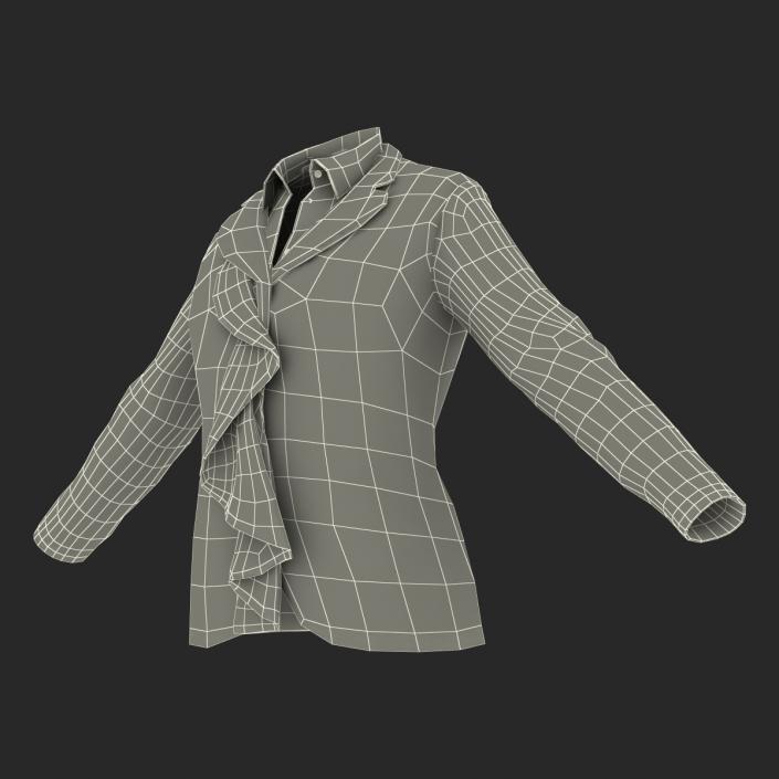 Women Suit Jacket 2 3D model