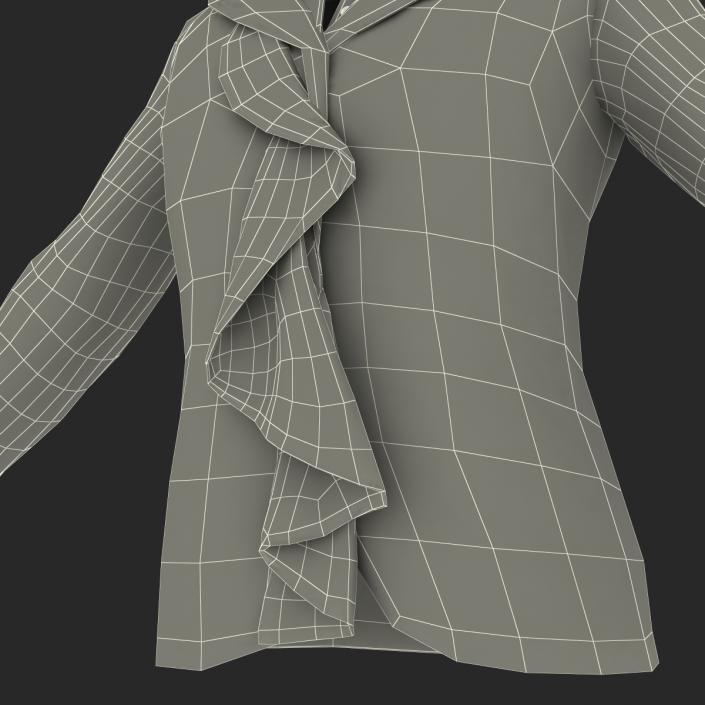 Women Suit Jacket 2 3D model