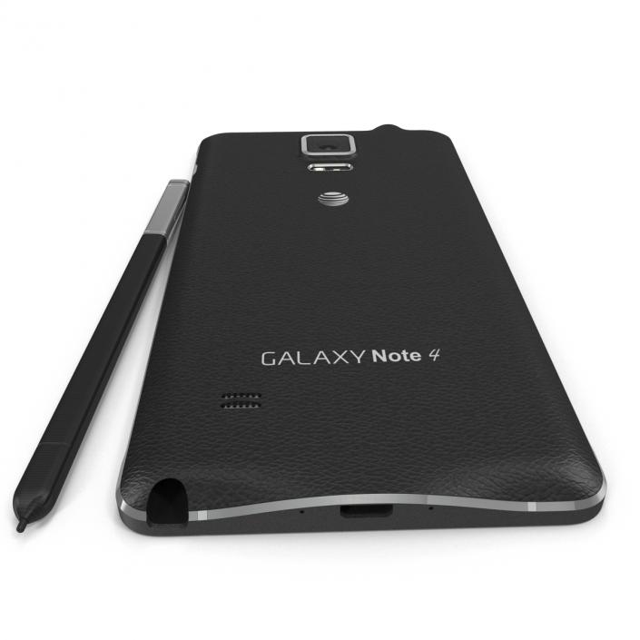 3D model Samsung Galaxy Note 4 Set