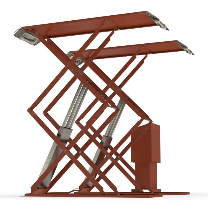 3D Automotive Scissor Lift Generic