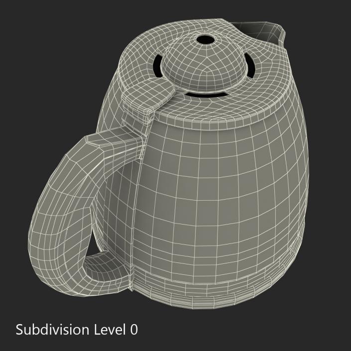 3D Coffee Carafe model