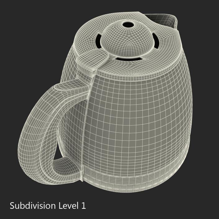 3D Coffee Carafe model