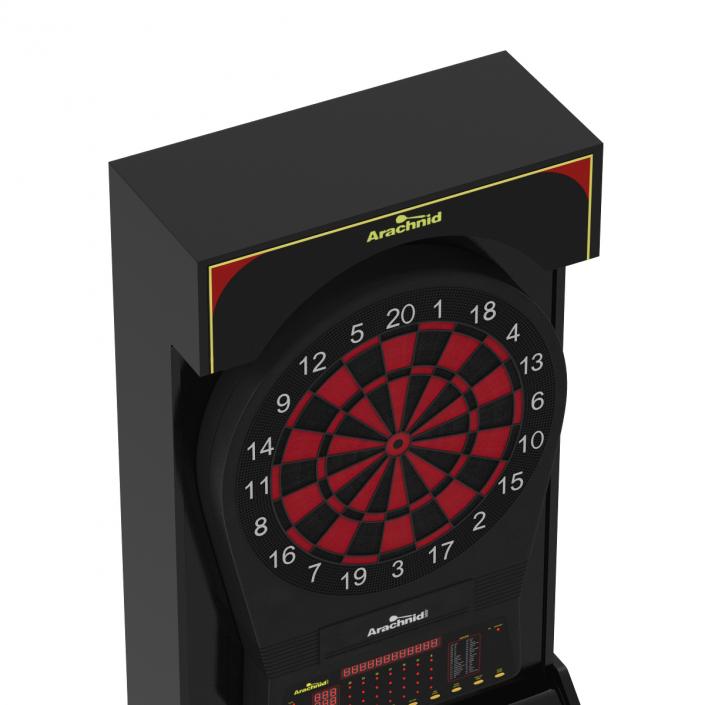 3D Electronic Dartboard Machine model