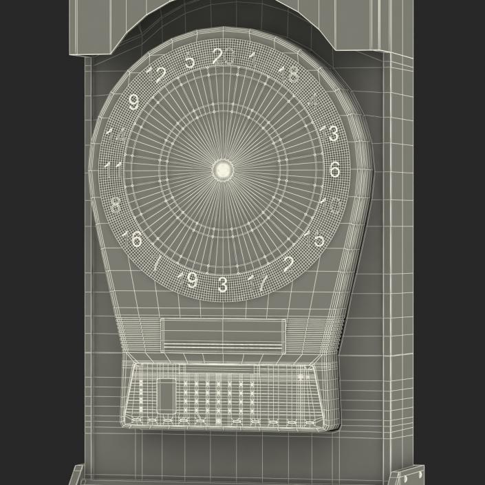 3D Electronic Dartboard Machine model