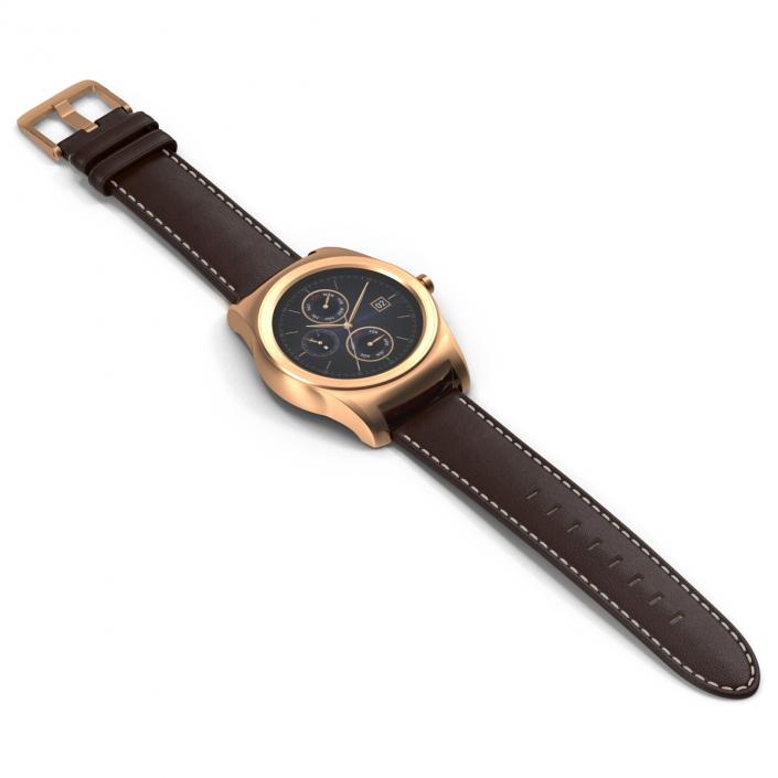 3D model LG Watch Urbane Gold