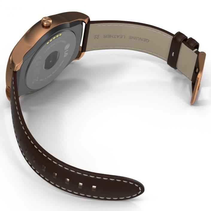 LG Watch Urbane 2 Gold 3D