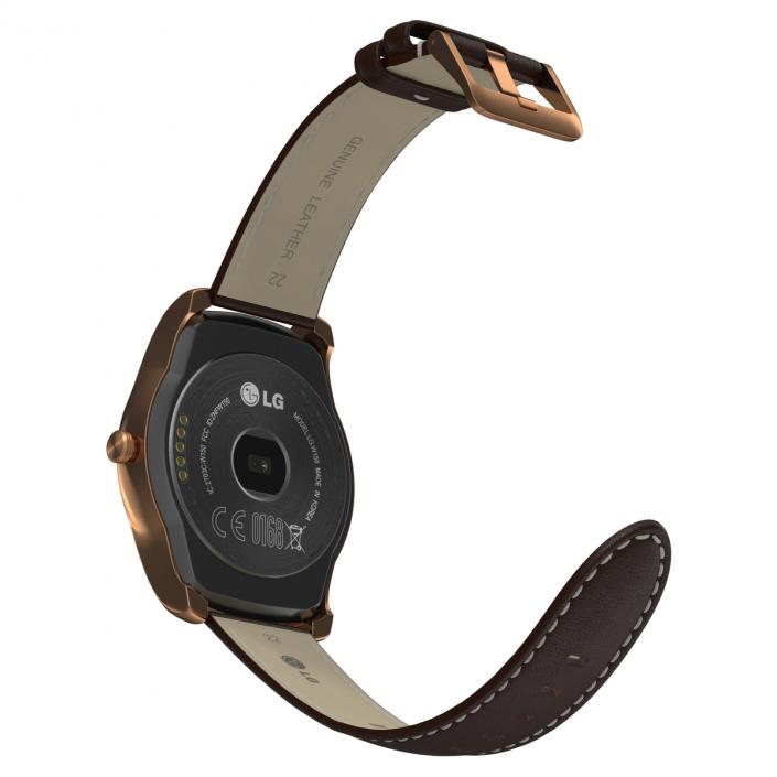 LG Watch Urbane 2 Gold 3D