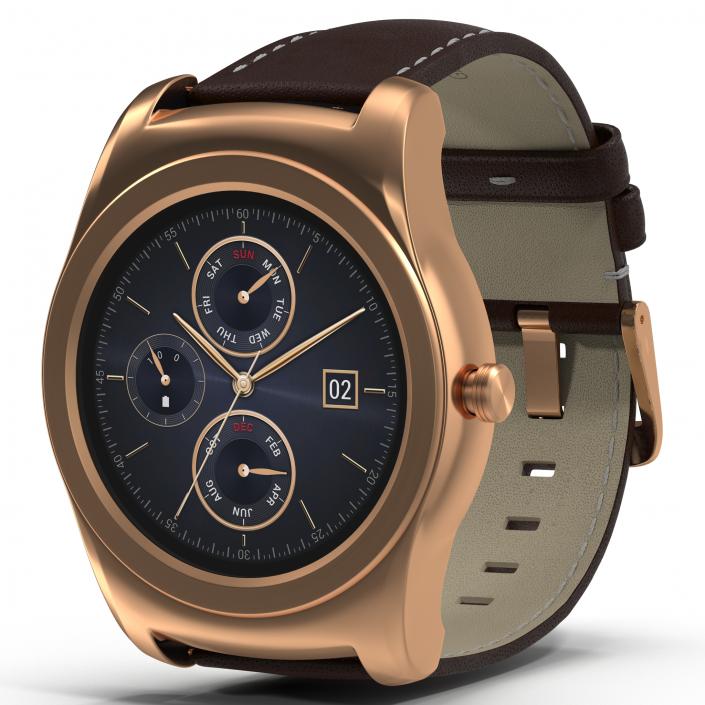 LG Watch Urbane 3 Gold 3D