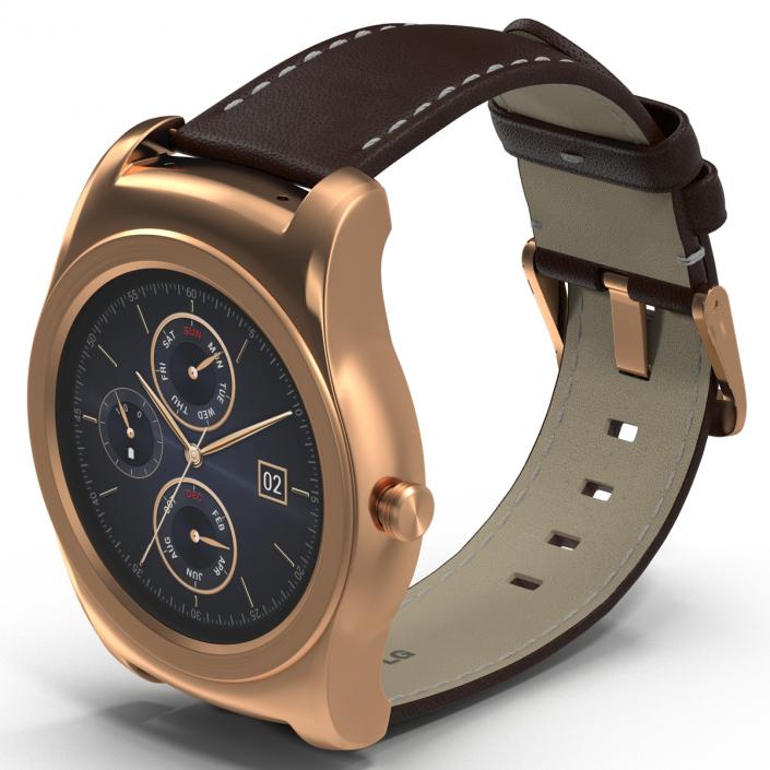 LG Watch Urbane 3 Gold 3D