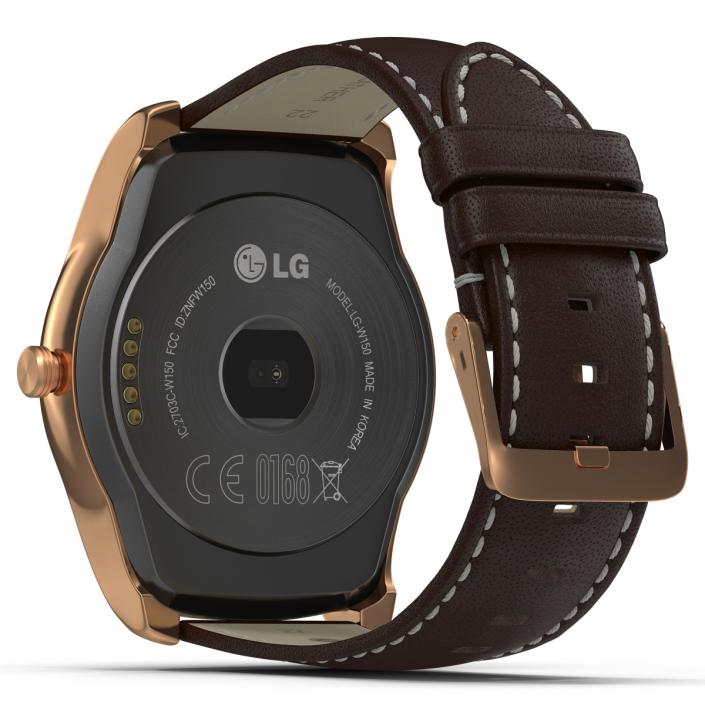 LG Watch Urbane 3 Gold 3D