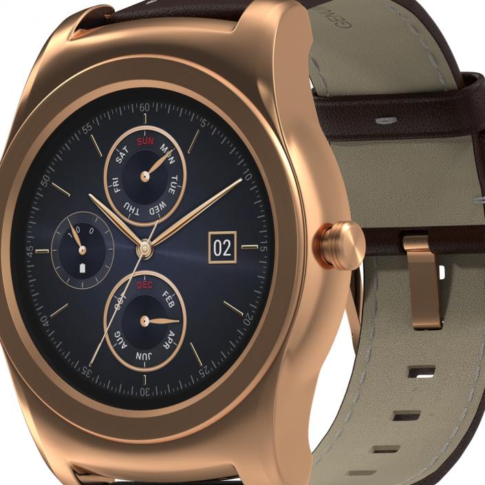 LG Watch Urbane 3 Gold 3D