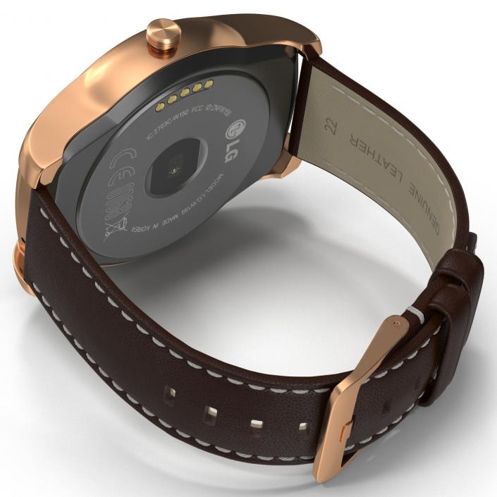 LG Watch Urbane 3 Gold 3D