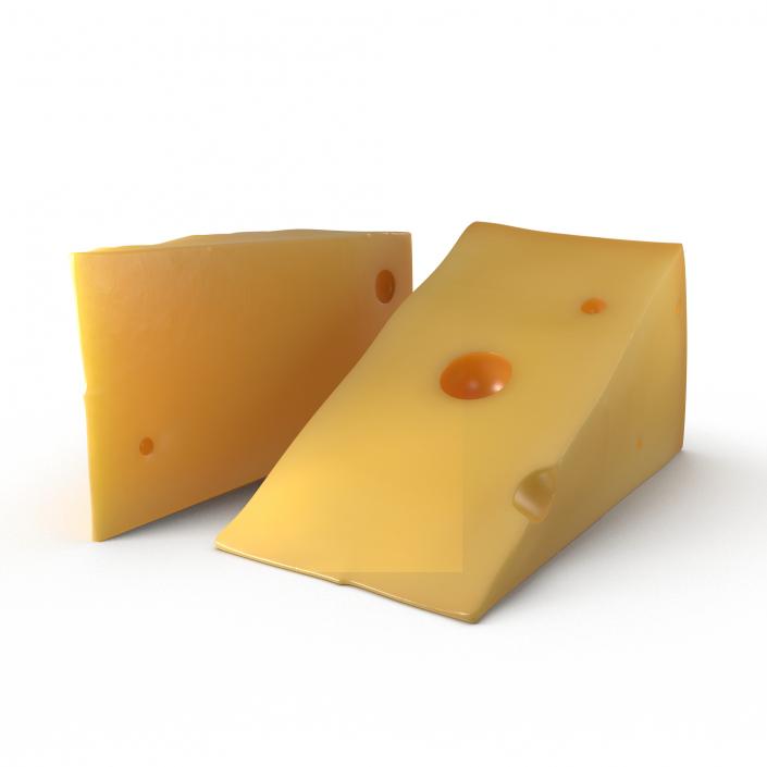 Cheese Wedge 3D