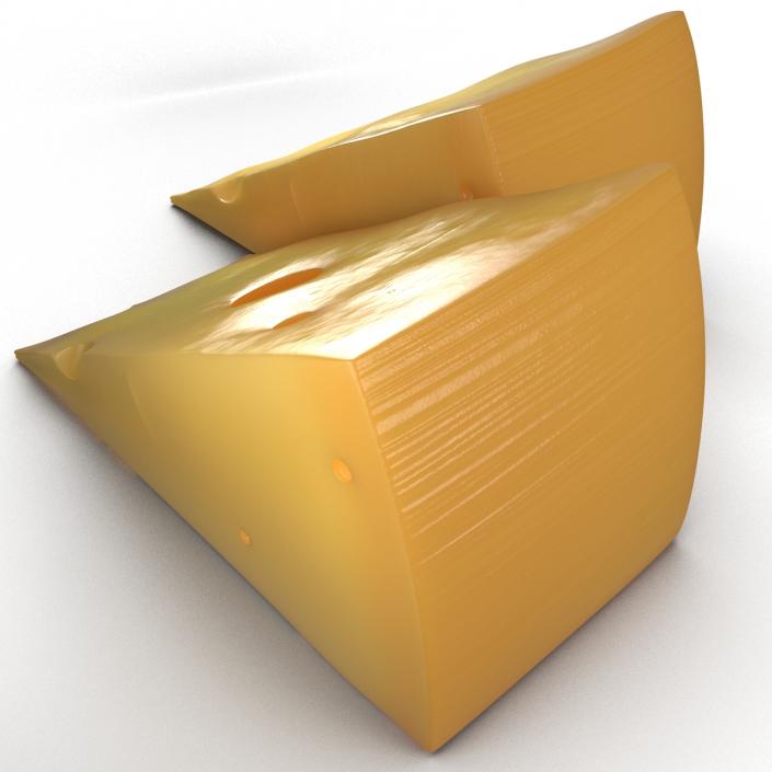 Cheese Wedge 3D