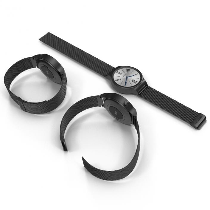 Huawei Watch Dark Metal Band Set 3D