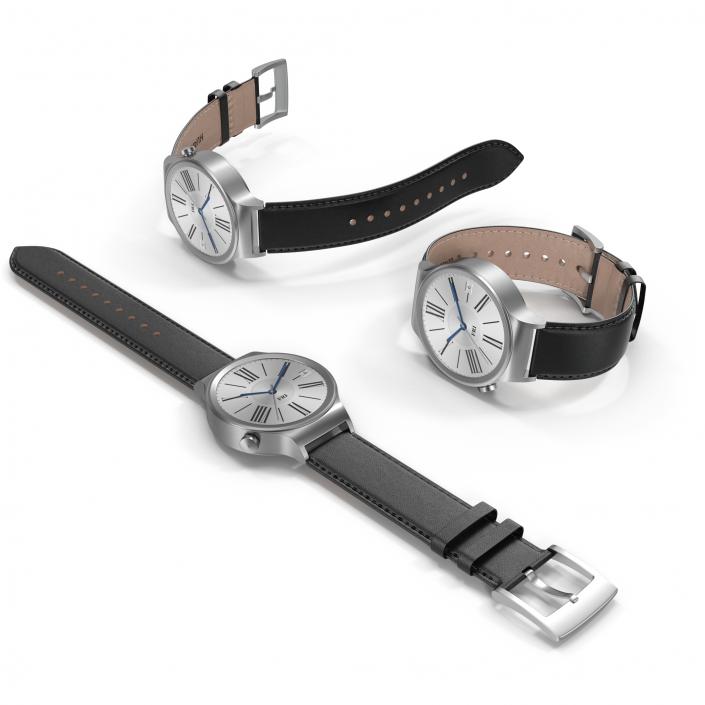 Huawei Watch Leather Band Set 3D model