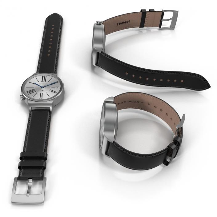 Huawei Watch Leather Band Set 3D model