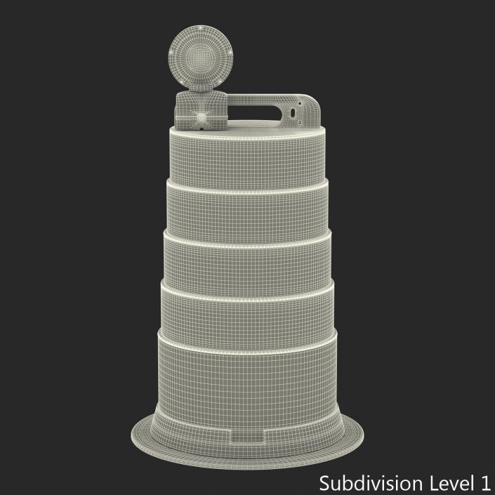 3D Barrel Barricade