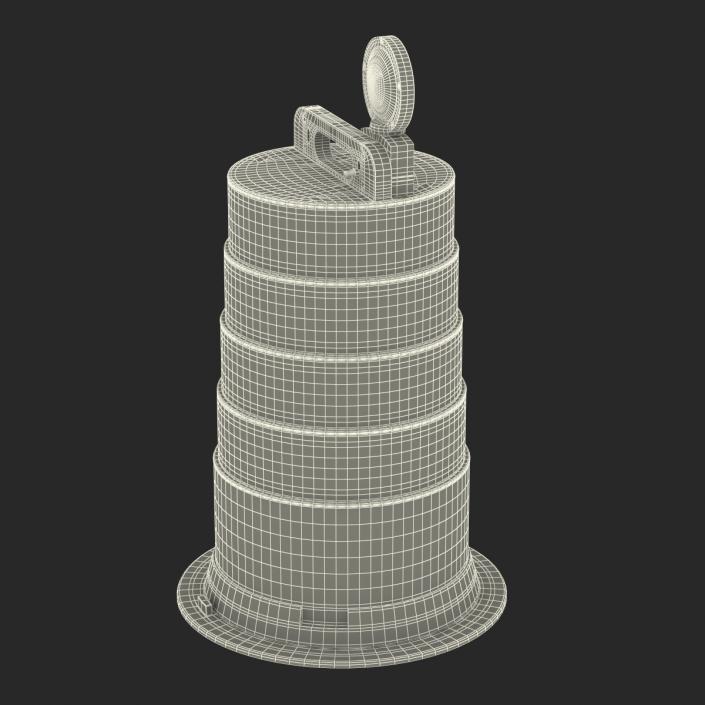 3D Barrel Barricade