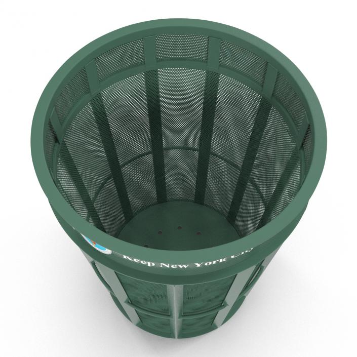 3D model New York Garbage Bin