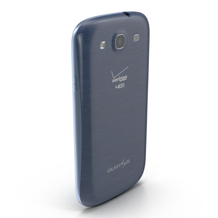 3D model Samsung Galaxy S III Blue