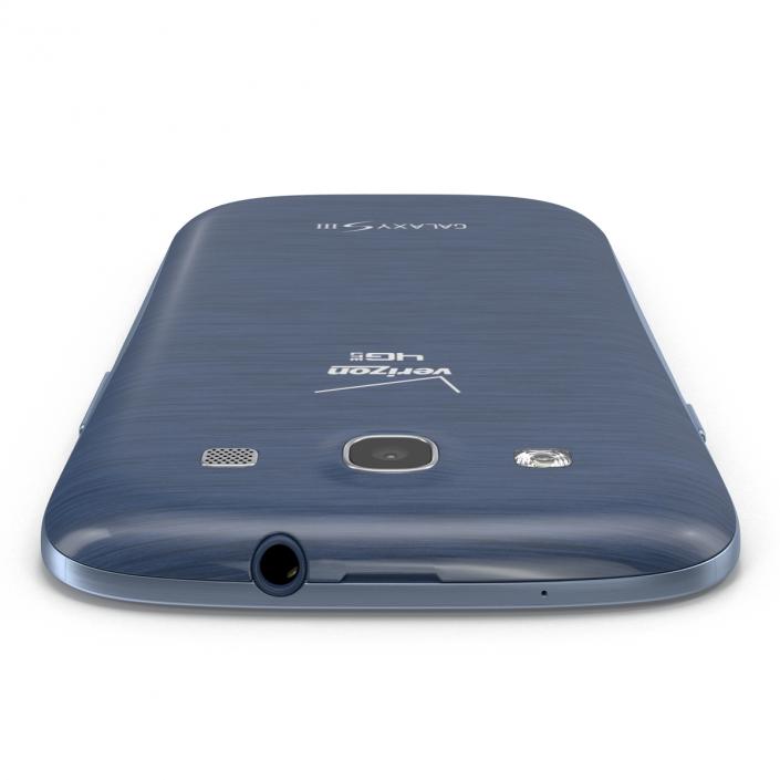 3D model Samsung Galaxy S III Blue