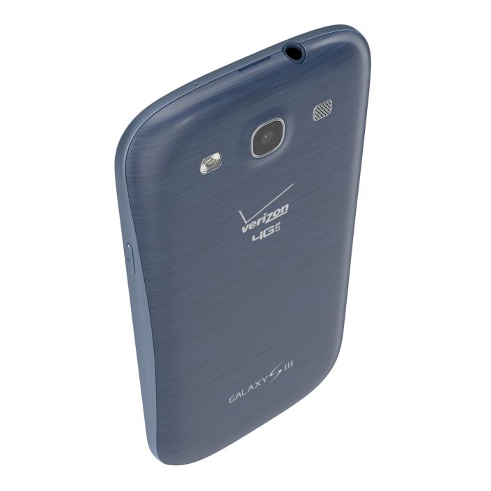 3D model Samsung Galaxy S III Blue