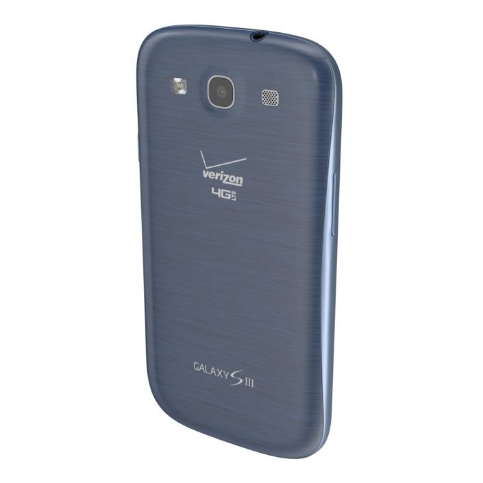 3D model Samsung Galaxy S III Blue