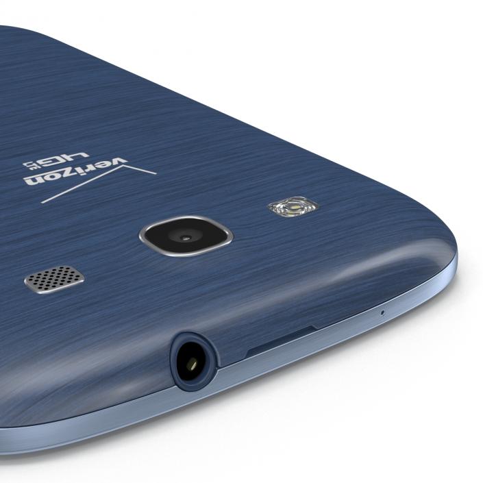 3D model Samsung Galaxy S III Blue