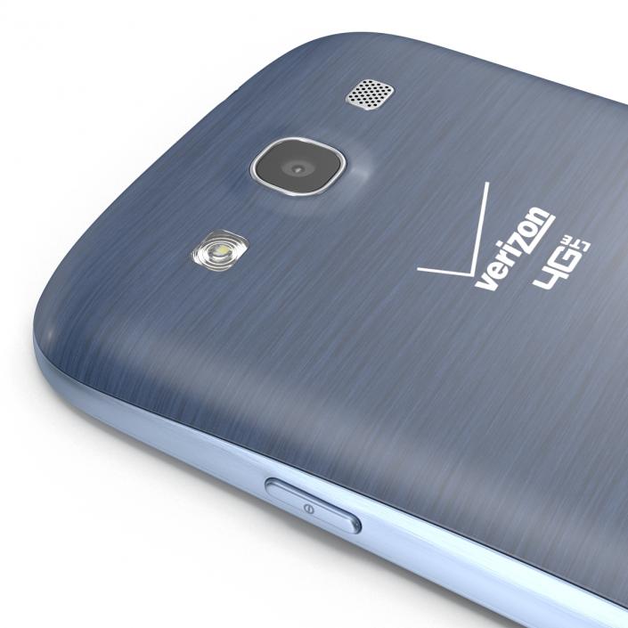 3D model Samsung Galaxy S III Blue