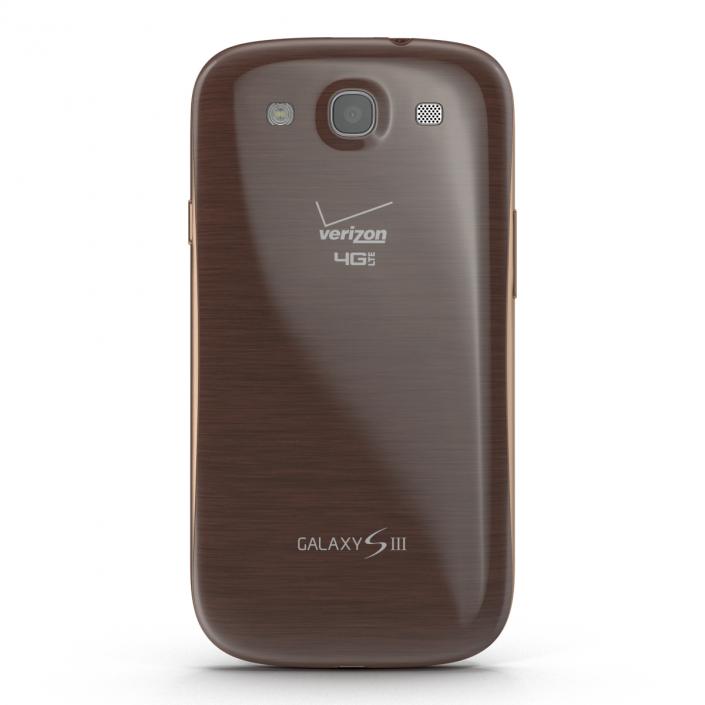 3D Samsung Galaxy S III Brown